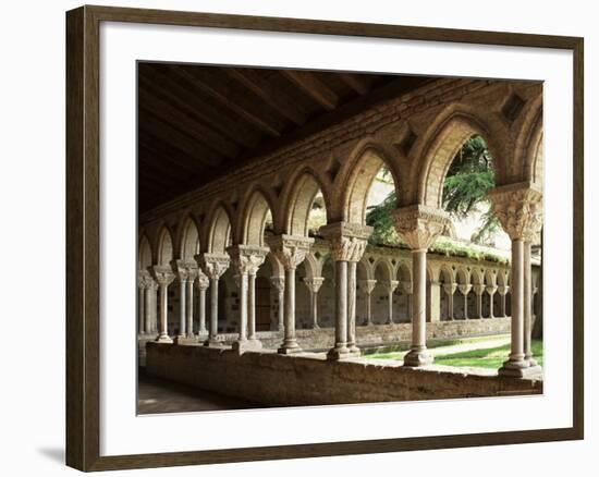 Cloister of Moissac, Moissac, Tarn Et Garonne, France-Michael Busselle-Framed Photographic Print
