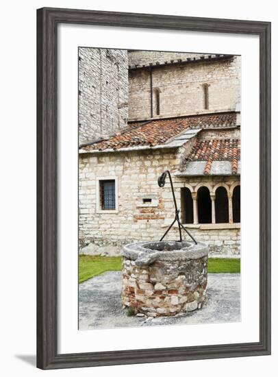 Cloister of Pieve Di San Giorgio Di Valpolicella or Ingannapoltron-Nico-Framed Photographic Print