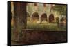 Cloister of S. Onofrio-Umberto Boccioni-Framed Stretched Canvas