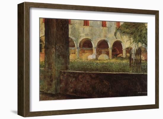 Cloister of S. Onofrio-Umberto Boccioni-Framed Giclee Print