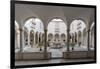 Cloister of the Church of Saint Francis, Piran, Slovenia, Europe-Sergio Pitamitz-Framed Photographic Print