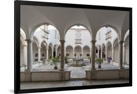 Cloister of the Church of Saint Francis, Piran, Slovenia, Europe-Sergio Pitamitz-Framed Photographic Print