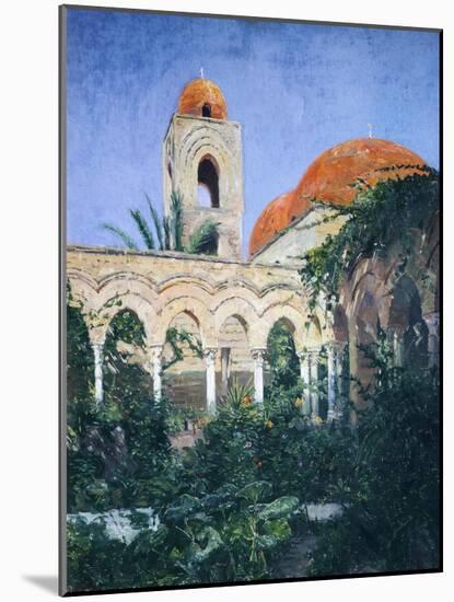 Cloister of the Hermits in Palermo-Samuel de Champlain-Mounted Giclee Print