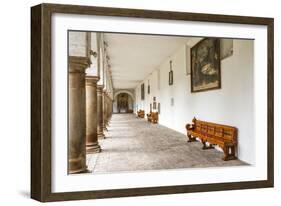 Cloister, San Francisco Church and Convent, Quito-Gabrielle and Michael Therin-Weise-Framed Photographic Print