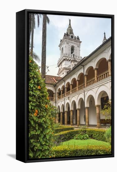 Cloister, San Francisco Church and Convent, Quito-Gabrielle and Michael Therin-Weise-Framed Stretched Canvas