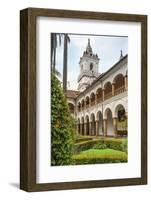 Cloister, San Francisco Church and Convent, Quito-Gabrielle and Michael Therin-Weise-Framed Photographic Print