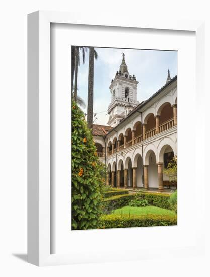 Cloister, San Francisco Church and Convent, Quito-Gabrielle and Michael Therin-Weise-Framed Photographic Print