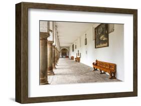 Cloister, San Francisco Church and Convent, Quito-Gabrielle and Michael Therin-Weise-Framed Photographic Print