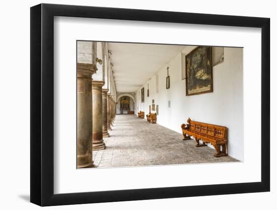 Cloister, San Francisco Church and Convent, Quito-Gabrielle and Michael Therin-Weise-Framed Photographic Print