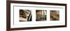 Cloister Triptych-Tony Koukos-Framed Art Print