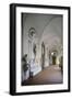 Cloister Within Villa Del Poggio Imperiale-null-Framed Giclee Print