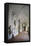 Cloister Within Villa Del Poggio Imperiale-null-Framed Stretched Canvas