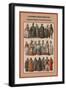 Cloistered Greek Orthodoxy Religious Fashion in the Byzantine Style-Friedrich Hottenroth-Framed Art Print