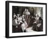 Cloistered Nuns, Gospel Reading, 19th Century-Prisma Archivo-Framed Photographic Print