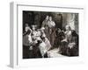 Cloistered Nuns, Gospel Reading, 19th Century-Prisma Archivo-Framed Photographic Print