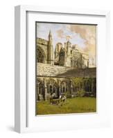 Cloisters at New College, Oxford-John Fulleylove-Framed Giclee Print