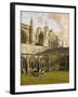 Cloisters at New College, Oxford-John Fulleylove-Framed Giclee Print