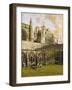 Cloisters at New College, Oxford-John Fulleylove-Framed Giclee Print