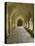 Cloisters, Fontenay Abbey, UNESCO World Heritage Site, Burgundy, France, Europe-Rolf Richardson-Stretched Canvas