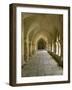 Cloisters, Fontenay Abbey, UNESCO World Heritage Site, Burgundy, France, Europe-Rolf Richardson-Framed Photographic Print