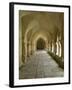 Cloisters, Fontenay Abbey, UNESCO World Heritage Site, Burgundy, France, Europe-Rolf Richardson-Framed Photographic Print