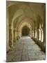 Cloisters, Fontenay Abbey, UNESCO World Heritage Site, Burgundy, France, Europe-Rolf Richardson-Mounted Photographic Print