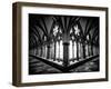 Cloisters in Salisbury Cathedral-Rory Garforth-Framed Photographic Print