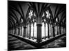 Cloisters in Salisbury Cathedral-Rory Garforth-Mounted Photographic Print
