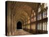 Cloisters of Gloucester Cathedral, Late 14th Century-Peter Thompson-Stretched Canvas