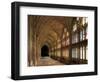 Cloisters of Gloucester Cathedral, Late 14th Century-Peter Thompson-Framed Photographic Print