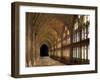 Cloisters of Gloucester Cathedral, Late 14th Century-Peter Thompson-Framed Photographic Print