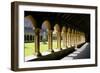 Cloisters of Iona Abbey, Argyll and Bute, Scotland-Peter Thompson-Framed Photographic Print