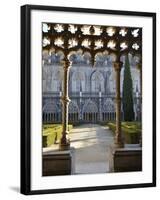 Cloisters of the Batalha Monastery, a UNESCO World Heritage Site, Portugal-Mauricio Abreu-Framed Photographic Print