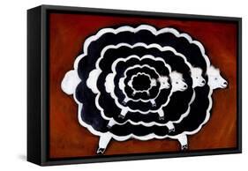 Cloning: Abyme of a Sheep.-Patrizia La Porta-Framed Stretched Canvas