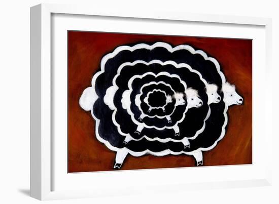 Cloning: Abyme of a Sheep.-Patrizia La Porta-Framed Giclee Print