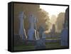 Clonmacnoise Monastery, Co Offlay, the Midlands, Ireland-Doug Pearson-Framed Stretched Canvas