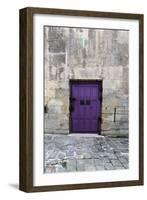 Cloony Purple 2-Tracey Telik-Framed Photographic Print