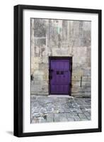 Cloony Purple 2-Tracey Telik-Framed Photographic Print