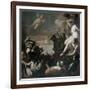 Clorinda Rescues Olindo and Sophronia, 1645-Mattia Preti-Framed Giclee Print