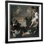 Clorinda Rescues Olindo and Sophronia, 1645-Mattia Preti-Framed Giclee Print