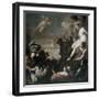 Clorinda Rescues Olindo and Sophronia, 1645-Mattia Preti-Framed Premium Giclee Print