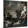 Clorinda Rescues Olindo and Sophronia, 1645-Mattia Preti-Mounted Premium Giclee Print