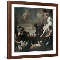 Clorinda Rescues Olindo and Sophronia, 1645-Mattia Preti-Framed Giclee Print