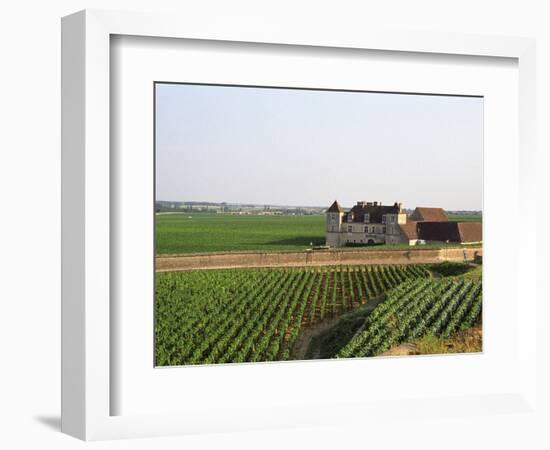 Clos De Vougeot, 16th Century Monastery and Vineyard, Les Petits Vougeots Vineyard-Per Karlsson-Framed Photographic Print