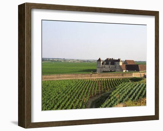 Clos De Vougeot, 16th Century Monastery and Vineyard, Les Petits Vougeots Vineyard-Per Karlsson-Framed Photographic Print