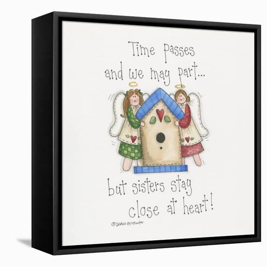 Close at Heart-Debbie McMaster-Framed Stretched Canvas