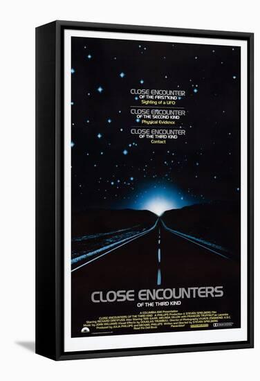 Close Encounters of the Third Kind, 1977-null-Framed Stretched Canvas