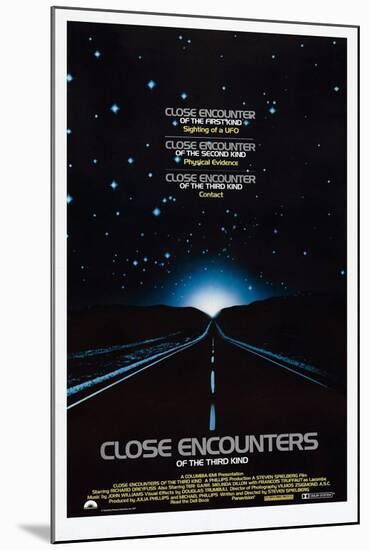 Close Encounters of the Third Kind, 1977-null-Mounted Giclee Print