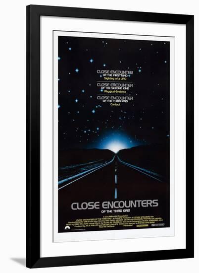 Close Encounters of the Third Kind, 1977-null-Framed Premium Giclee Print