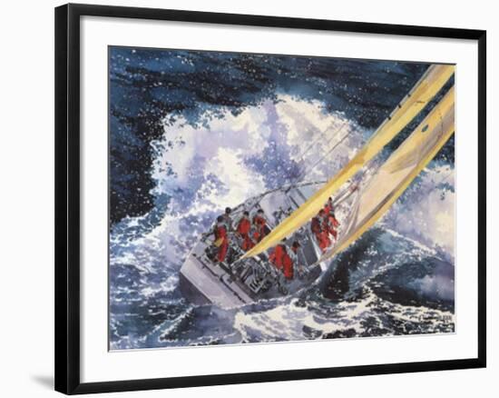 Close-Hauled-Dan Jacobson-Framed Art Print